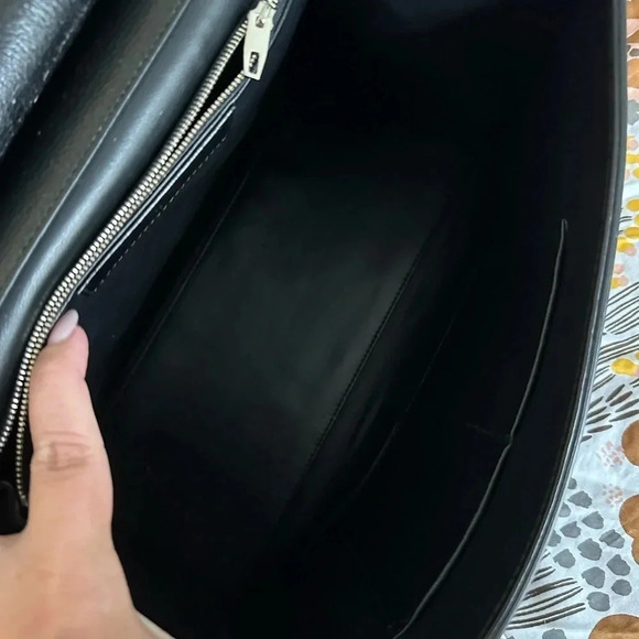 Balenciaga Le Dix Zip Cartable Top Handle Bag Leather and Ostrich Medium - Picture 5 of 13